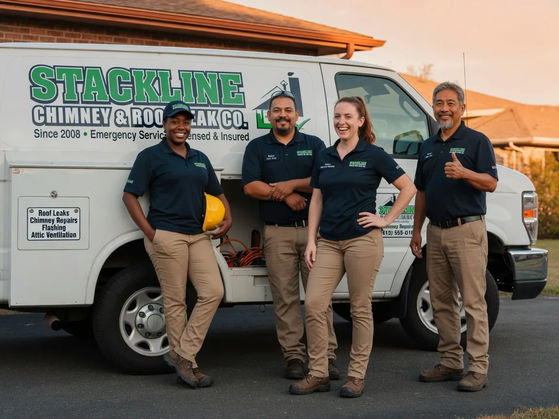 Chimney flashing repair company in Lincolnton, NC